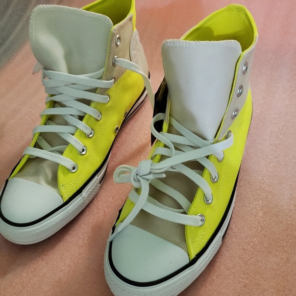 Converse, men, shoes, lemon venom, white yellow 💛 - Picture 3 of 8
